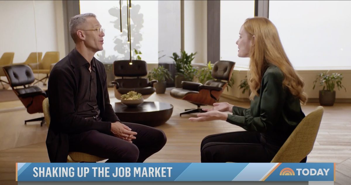 Carolyn Pierce interviewed by NBC's Jacob Ward on the Today Show